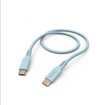 Cablu Hama Flexible 00201575, USB-C - USB-C, 1.5m, Blue