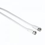 Cablu coaxial Hama 00205037, 1.5m, White