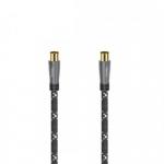 Cablu coaxial Hama 00205072, 5m, Black