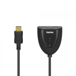 Cablu Hama 00205161, 2x HDMI - HDMI, Black