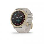 SmartWatch Garmin Descent Mk2S, 1.2inch, Curea silicon, Gold-Sand