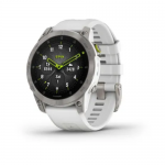 SmartWatch Garmin Epix (Gen 2) Sapphire Edition, 1.3inch, Curea silicon, White