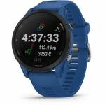 Smartwatch Garmin Forerunner 255, 1.3inch, Curea Silicon, Tidal Blue