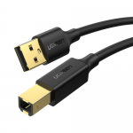 Cablu Ugreen US135, USB 2.0 - USB-B female, 5m, Black