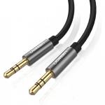 Cablu audio Ugreen AV119, 3.5mm jack male - 3.5mm jack male, 1m, Black