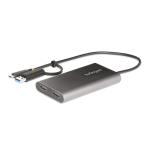 Adaptor Startech 109B-USBC-HDMI, USB-C/USB-A - 2x HDMI, Black