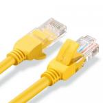 Patchcord Ugreen NW103, Cat5e, UTP, 2m, Yellow