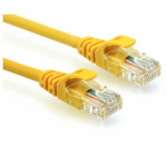 Patchcord Ugreen NW103, Cat5e, UTP, 5m, Yellow