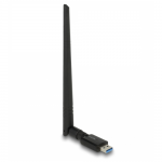 Adaptor Wireless Delock 12535, USB 3.0, Black