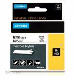 Banda Etichete Termice Dymo 18488 12mm/3.5m BLACK ON WHITE