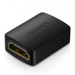 Adaptor Ugreen HD112, HDMI female - HDMI female, Black