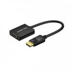 Adaptor Ugreen DP109, DisplayPort male - VGA female, 0.25m, Black