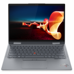 Laptop 2-in-1 Lenovo ThinkPad X1 Yoga Gen 7, Intel Core i7-1260P, 14inch Touch, RAM 16GB, SSD 512GB, Intel Iris Xe Graphics, Windows 11 Pro, Storm Grey