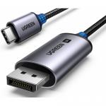 Cablu Ugreen 25157, DisplayPort male - USB-C male, 1m, Black
