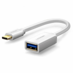 Adaptor Ugreen US154, USB-C - USB 3.0, 0.15m, White