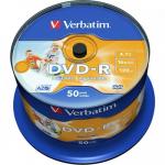 DVD-R Verbatim 43533 16x, 4.7GB, 50buc, Spindle