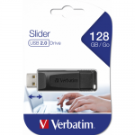 Stick Memorie Verbatim 49328, 128GB, USB 2.0, Black