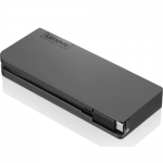 Hub USB Lenovo Travel, 1x USB 3.2 gen 1, 1x USB 2.0, 1x RJ45, 1x HDMI, 1x VGA, Iron Grey