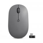 Mouse Optic Lenovo Go Multi-Device, USB-C Wireless/Bluetooth, Thunder Black