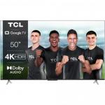 Televizor LED TCL Smart 50P638 (2022) Seria P638, 50inch, Ultra HD 4K, Silver