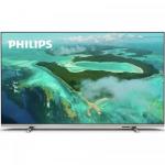 Televizor LED Philips Smart 50PUS7657/12 Seria PUS7657/12, 50inch, Ultra HD 4K, Silver