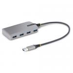 Hub USB Startech 5G4AB-USB-A-HUB, 4x USB 3.2 gen 1, Gray