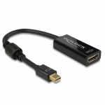 Adaptor Delock 62613, Mini DisplayPort male - HDMI female, Black