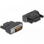 Adaptor Delock 65024, HDMI female - DVI 24+1 pin male, Black