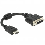 Adaptor Delock 65327, HDMI male - DVI female, 0.20m, Black