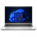 Laptop HP EliteBook 445 G9, AMD Ryzen 7 5825U, 14inch, RAM 8GB, SSD 512GB,  AMD Radeon Graphics, Windows 11 Pro, Silver + HP Wolf Pro Security