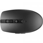 Mouse Optic HP 710 Rechargeable Silent, USB Wireless, Black