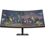 Monitor LED Curbat HP Omen 34c, 34inch, 3440x1440, 1ms GTG, Black