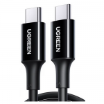 Cablu de date Ugreen US300, USB-C - USB-C, 1m, Black
