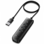Hub USB Ugreen 80657, 4x USB 3.2 gen 1, 1m, Black