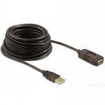 Cablu Delock 82308, USB 2.0 male - USB 2.0 female, 5m, Black