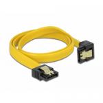 Cablu Delock 82479, SATA3 - SATA3, 0.50m, Yellow