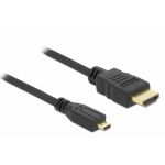 Cablu Delock 82663, HDMI - Micro HDMI, 3m, Black