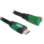 Cablu Delock 82951, HDMI male - HDMI male, 1m, Black-Green