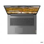 Laptop Lenovo IdeaPad 3 17ALC6, AMD Ryzen 5 5500U, 17.3inch, RAM 8GB, SSD 512GB, AMD Radeon Graphics, No OS, Arctic Grey