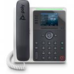 Telefon IP Poly by HP Edge E220, 4 Linii, PoE, Black-White