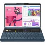 Laptop 2-in-1 Lenovo Yoga Book 9 13IMU9, Intel Core Ultra 7 155U, 2x 13.3inch Touch, RAM 32GB, SSD 1TB, Intel Graphics, Windows 11 Pro, Tidal Teal