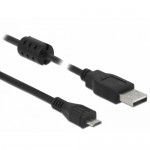 Cablu Delock 84900, USB 2.0 male - Micro USB-B 2.0 male, 0.50m, Black