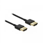Cablu Delock 85117, HDMI male - HDMI male, 0.25m, Black