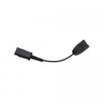 Cablu Poly by HP 85Q47AA, 4 pin QD - 6 pin QD, 0.13m, Black