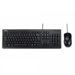 Kit ASUS U2000 - Tastatura, USB, Black + Mouse Optic, USB, Black