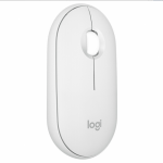 Mouse Optic Logitech Pebble 2 M350s, USB Wireless/Bluetooth, White