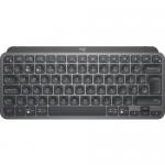 Tastatura Wireless Logitech MX Keys Mini, White LED, Bluetooth, Layout US, Graphite