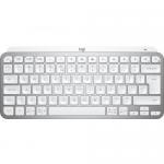 Tastatura Wireless Logitech MX Keys Mini for Mac, White LED, Bluetooth, Layout US, Pale Grey