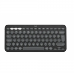 Tastatura Logitech Pebble Keys 2 K380s, Bluetooth, Layout US, Tonal Graphite
