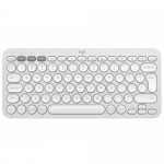 Tastatura Logitech Pebble Keys 2 K380s, Bluetooth, Layout US, White
